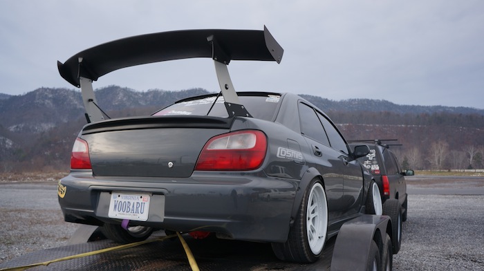 The Woobaru was out for a shakedown, expect to see a lot more of this car next season!