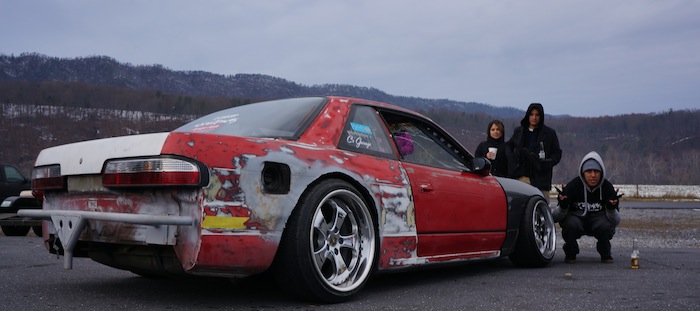 Felix showed up a bit later in the day to give the coupe a test run!